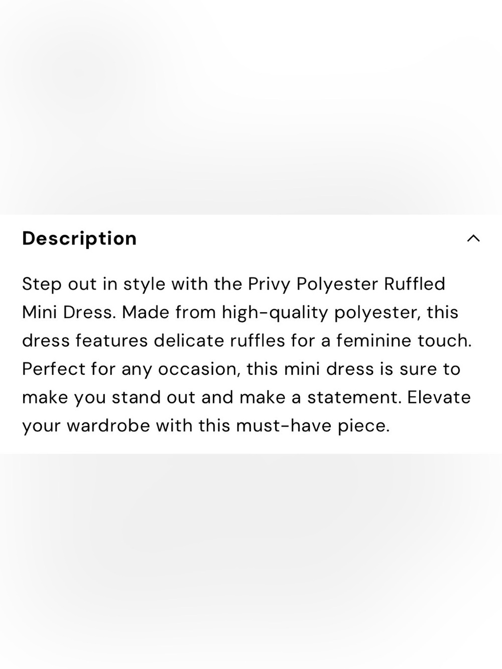 privy Cream Ruffle Mini Dress - Picture 6 of 11